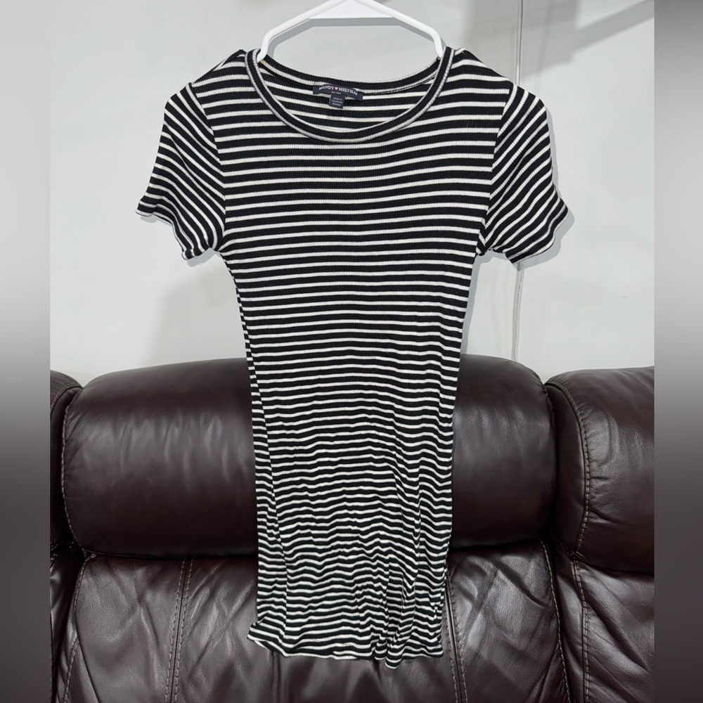 Brandy Melville Bodycon Stripped Dress